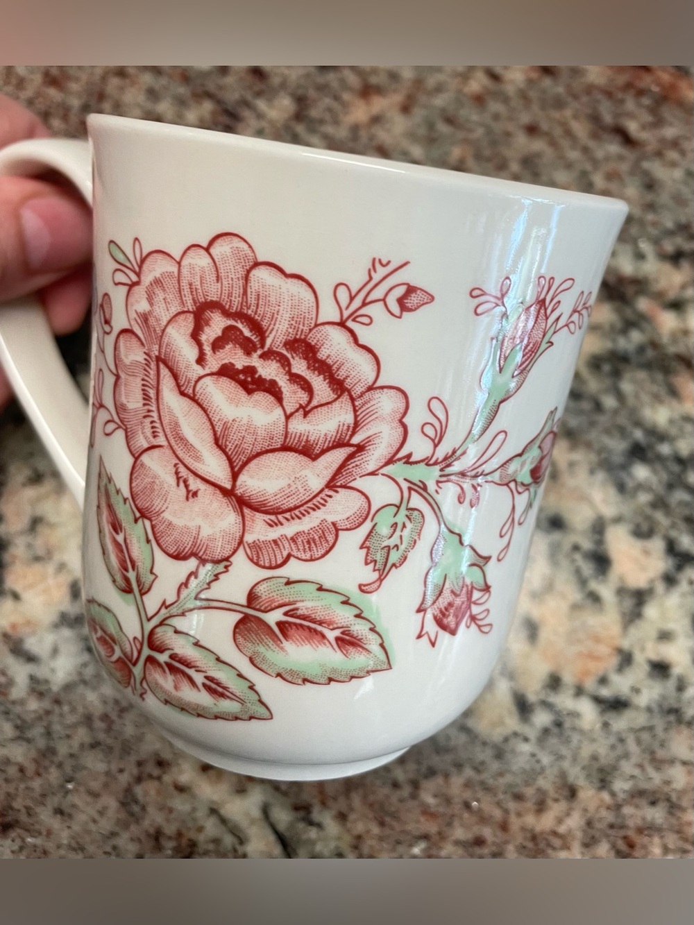 Johnson Brothers Pink Rose Mug